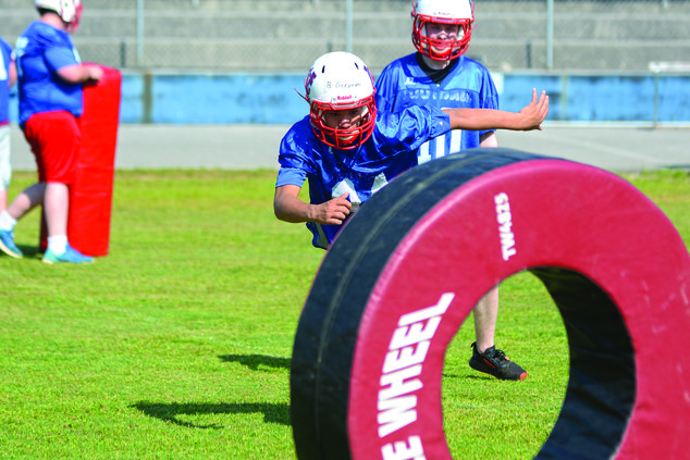 Football practice